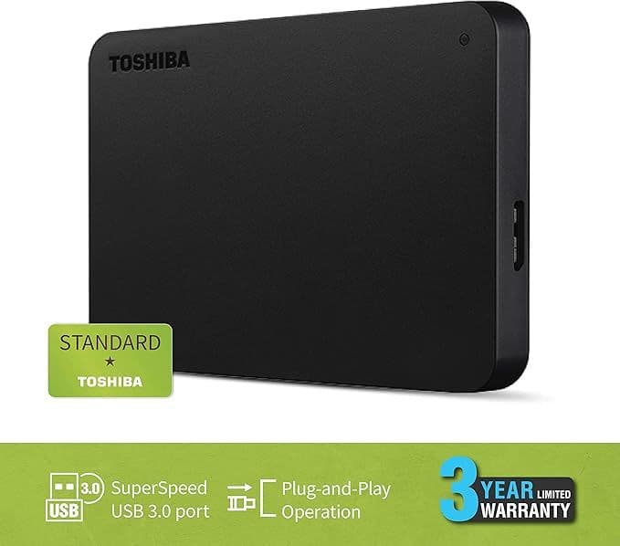 TOSHIBA ポータブルHDD HDTB520AK3AA