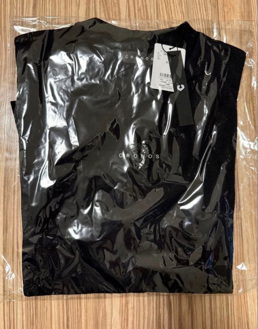 CRONOS ストライプデザイン Tシャツ