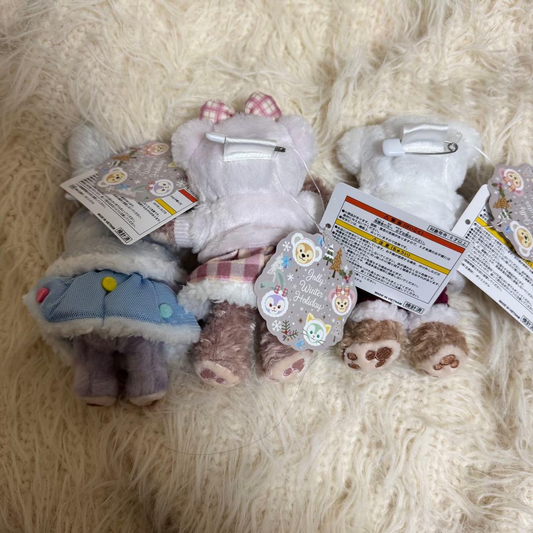 ぬいぐるみバッジ 3つセット