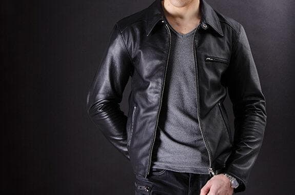 デグナー 本革　レザージャケット　L　黒　ライダース