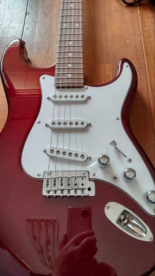 G&L エレキギター バーガンディ 6弦 ギグバッグ付き