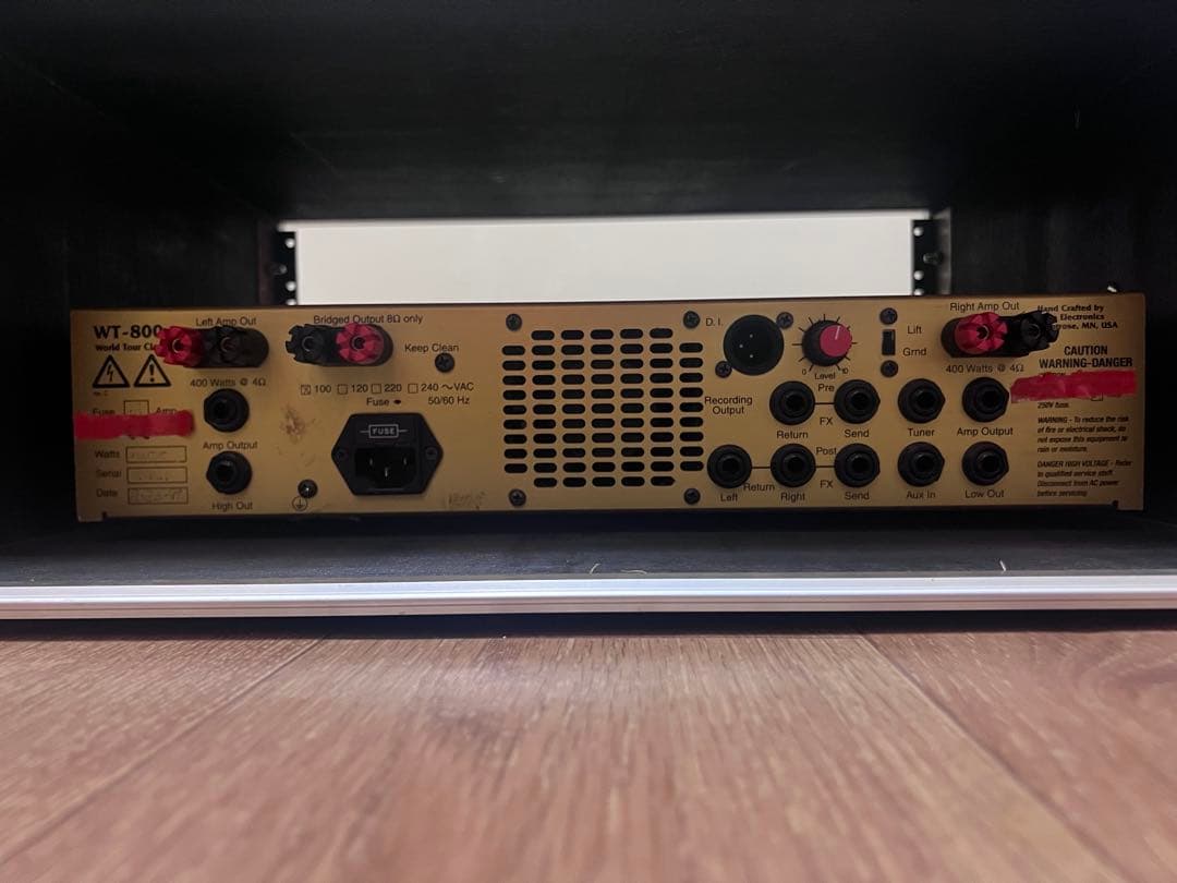 EDEN WORLD TURE WT-800 ヘッドアンプ