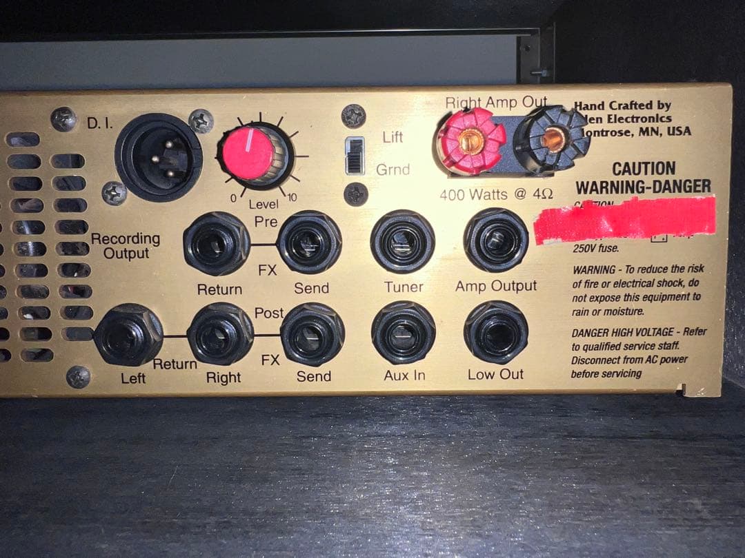 EDEN WORLD TURE WT-800 ヘッドアンプ