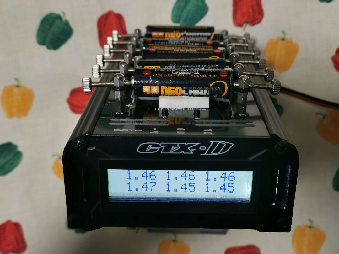 ミニ四駆　放電器　マッチモアCTX-D　WAVE lightring2のセット