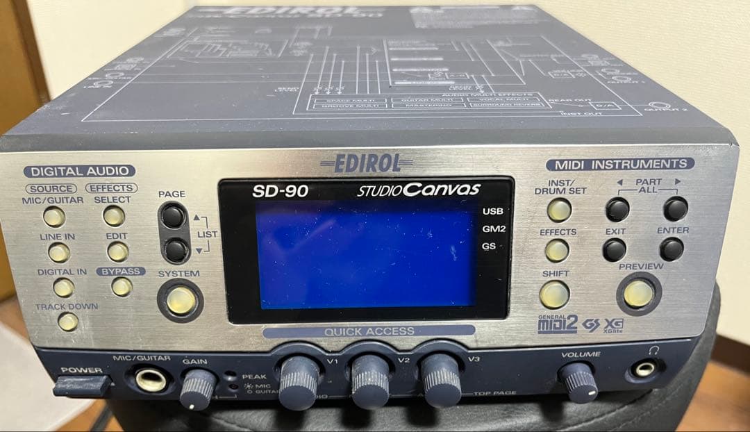 DTM・DAW Roland SD-90