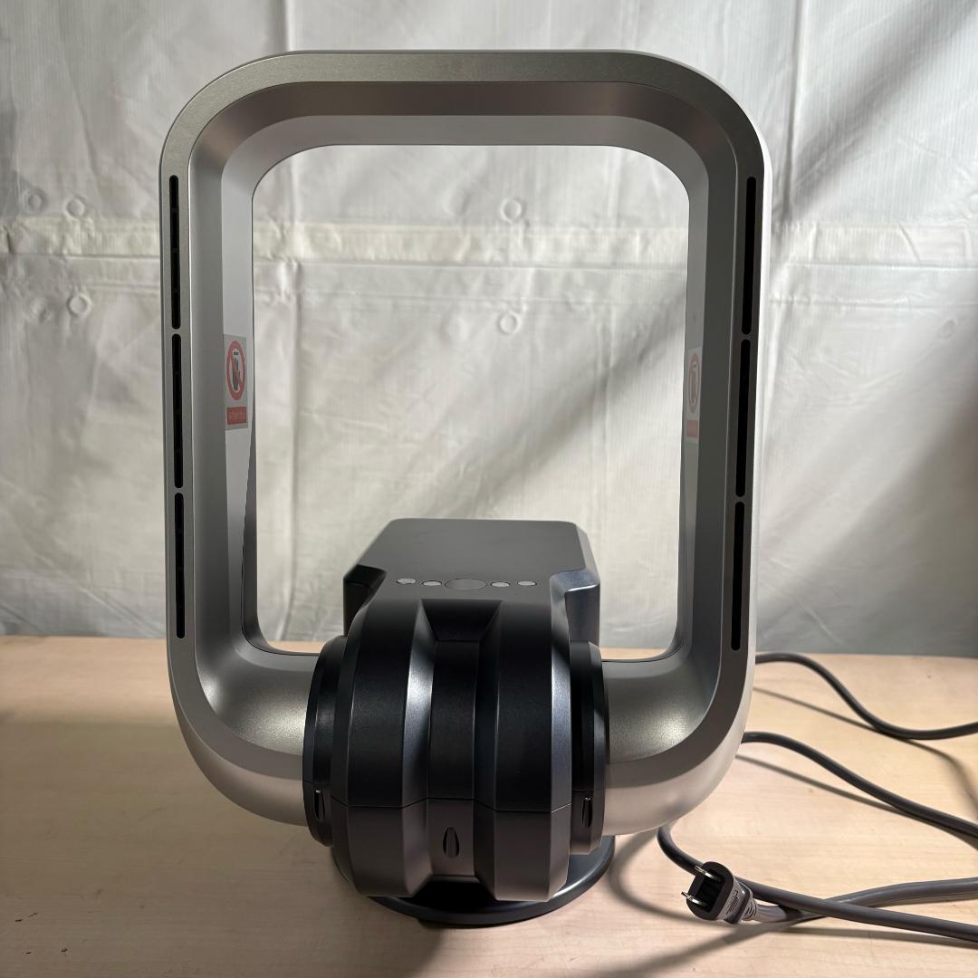 セラミックファンヒーター 羽根なし hot+cool 暖房器具 冷暖房 2秒速暖