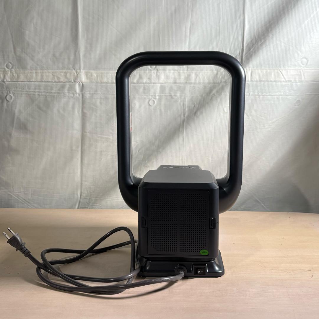 セラミックファンヒーター 羽根なし hot+cool 暖房器具 冷暖房 2秒速暖