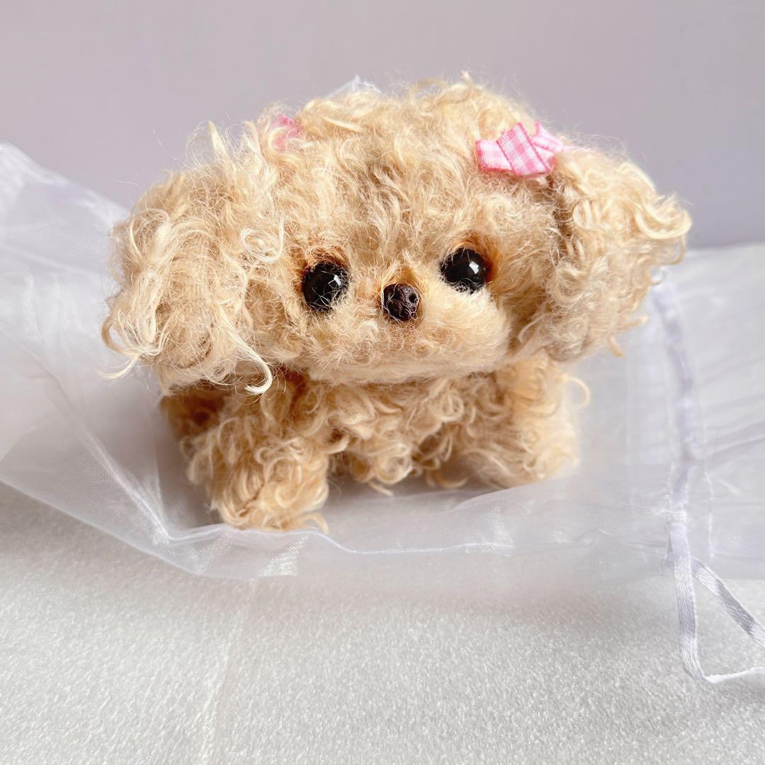 pream サンリオ 犬 作家 テディベア ハンドメンド ぬいぐるみ