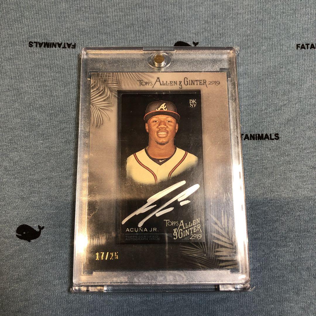2019 Topps Allen & Ginter X【R Acuna Jr.】
