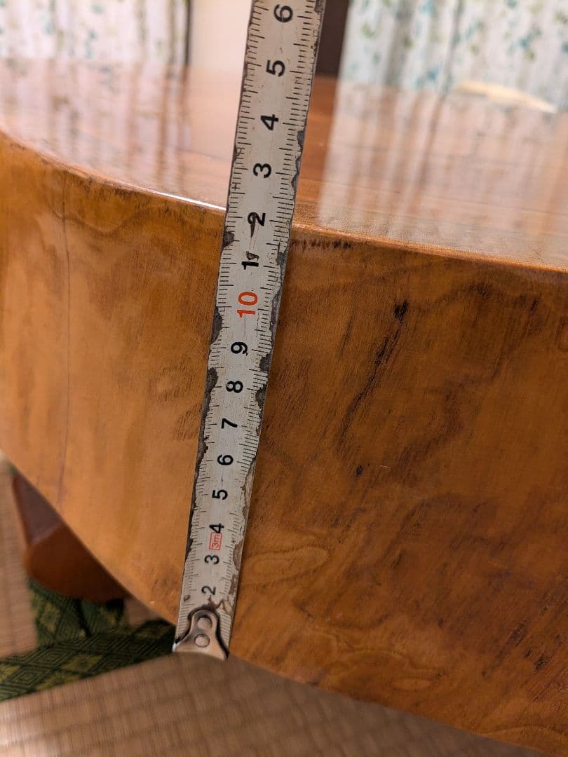 天然木　桜　座卓 約90cm