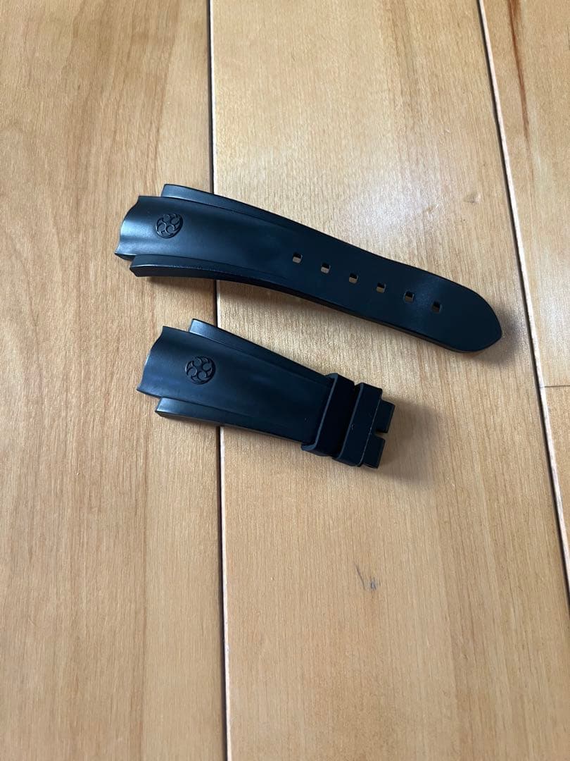 正規品　ハリーウィンストン オーシャンダイバー　純正ラバーベルト　黒