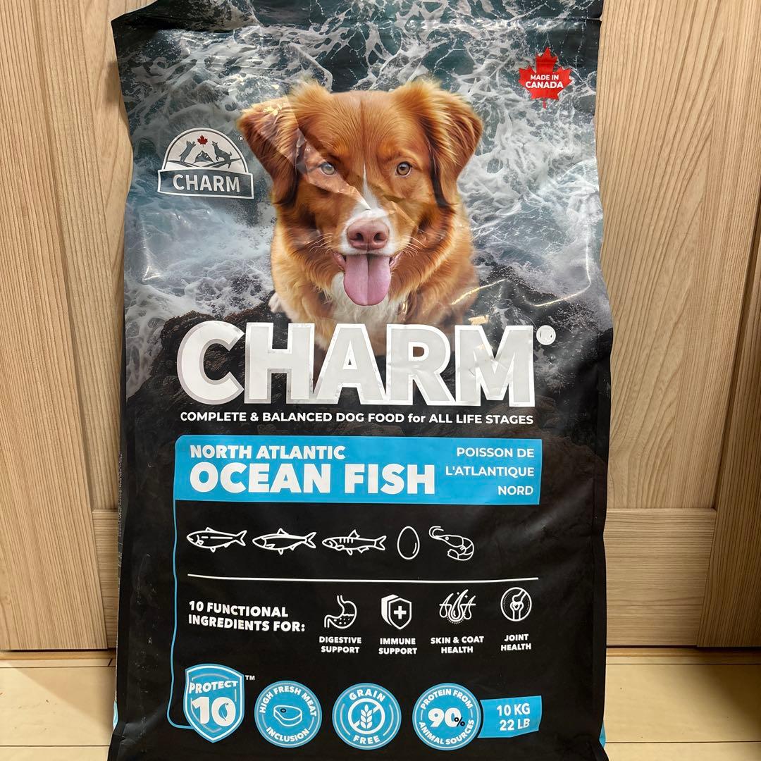 チャームドッグフード　ノース・アトランティック・オーシャン・フィッシュ10kgＸ