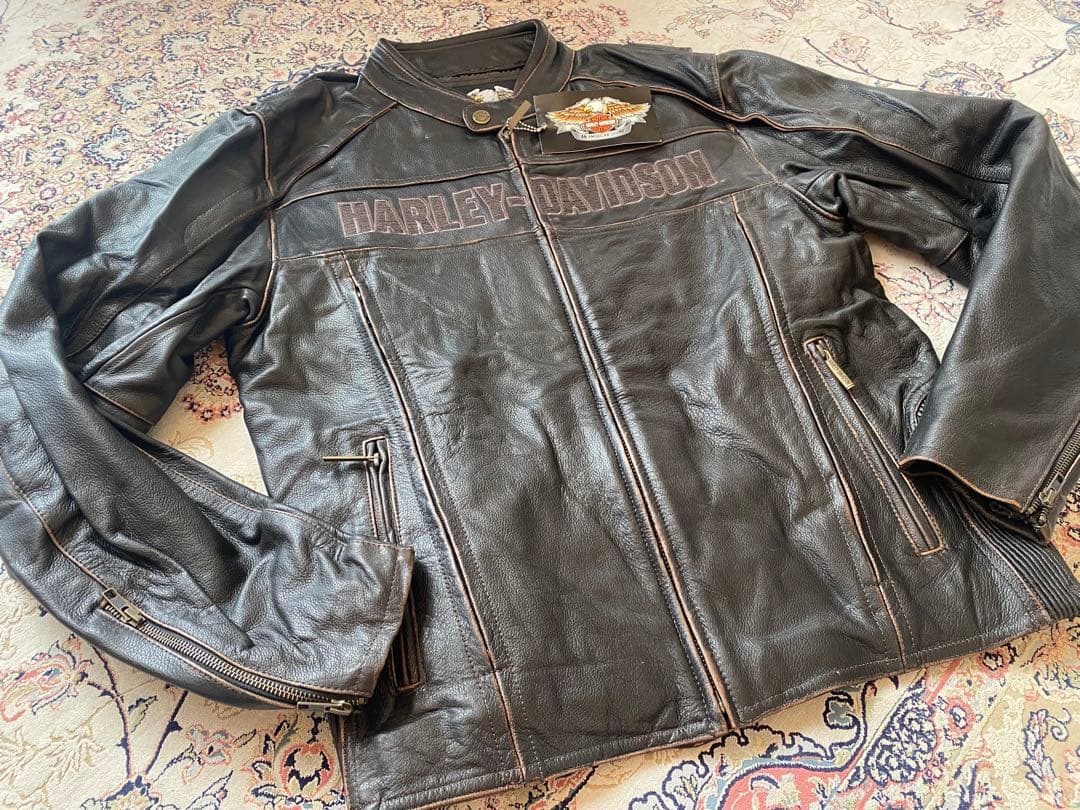 新品未使用HARLEY-DAVIDSON レザージャケット 在庫限り激安セール