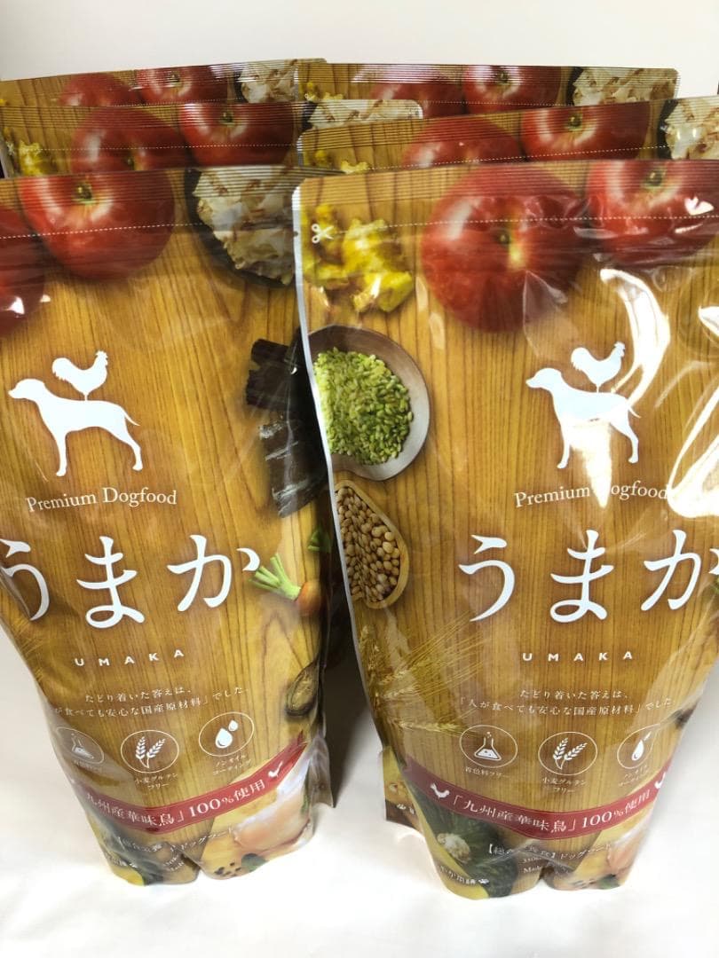 うまか プレミアムドッグフード 1.5kg ×6袋　 国産 高品質UMAKA