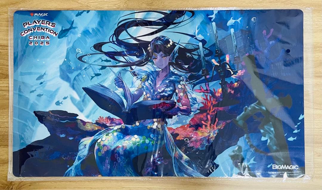 【未開封】リスティックの研究　プレイマット　藤ちょこ　Rhystic Study