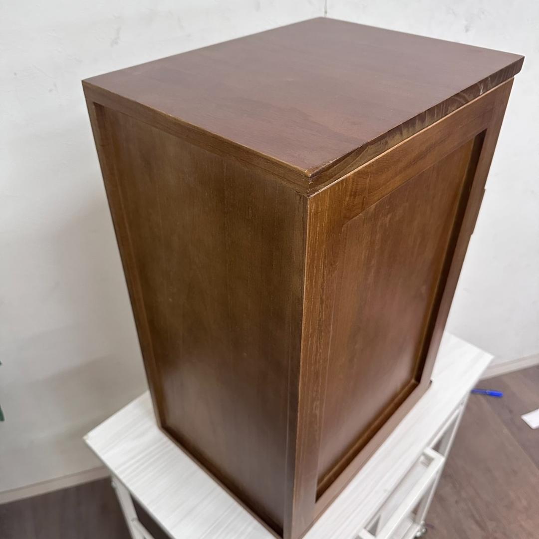 訳あり　桐製　 隙間ラック　箪笥　整理タンス　書類チェスト　5段　収納