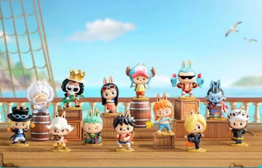 【正規品】 ラブブ×ワンピース ボックス12個入　シュリンク付き