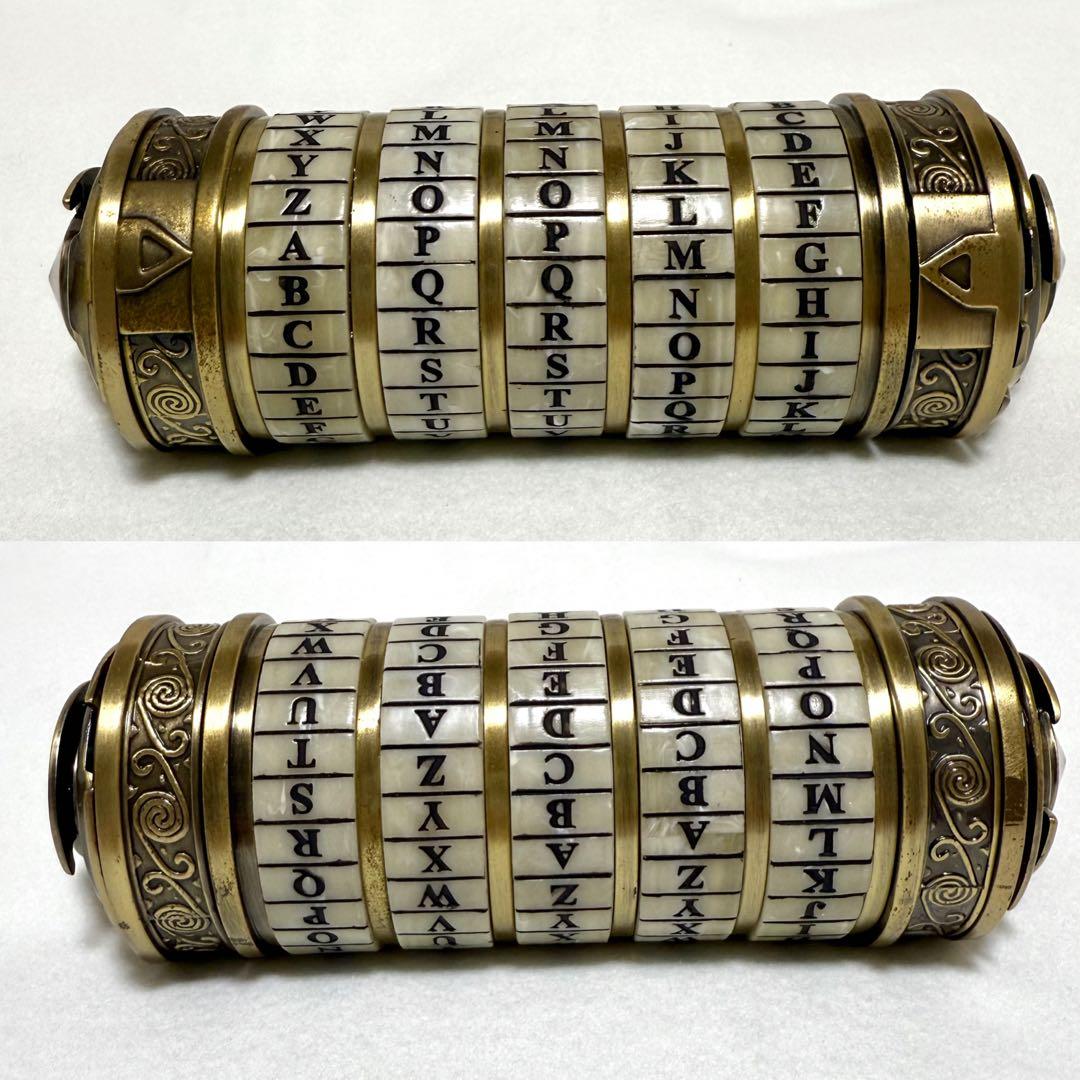 ダ・ヴィンチ・コード クリプテックス 1/1 プロップ レプリカ 木箱付