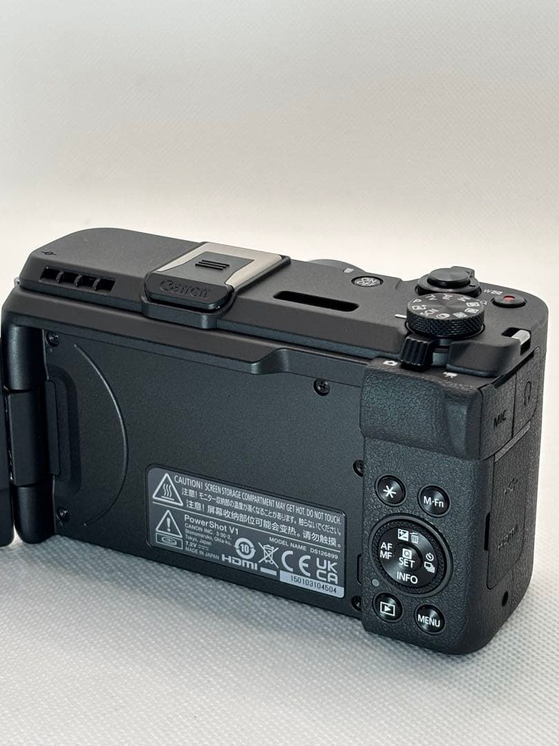 Canon キヤノン PowerShot V1 ブラック★元箱付き・美品★