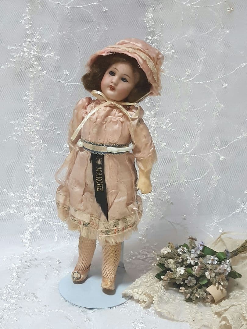 セール/ドイツ・シモン&ハルビック オールオリジナル アンティーク ビスクドール