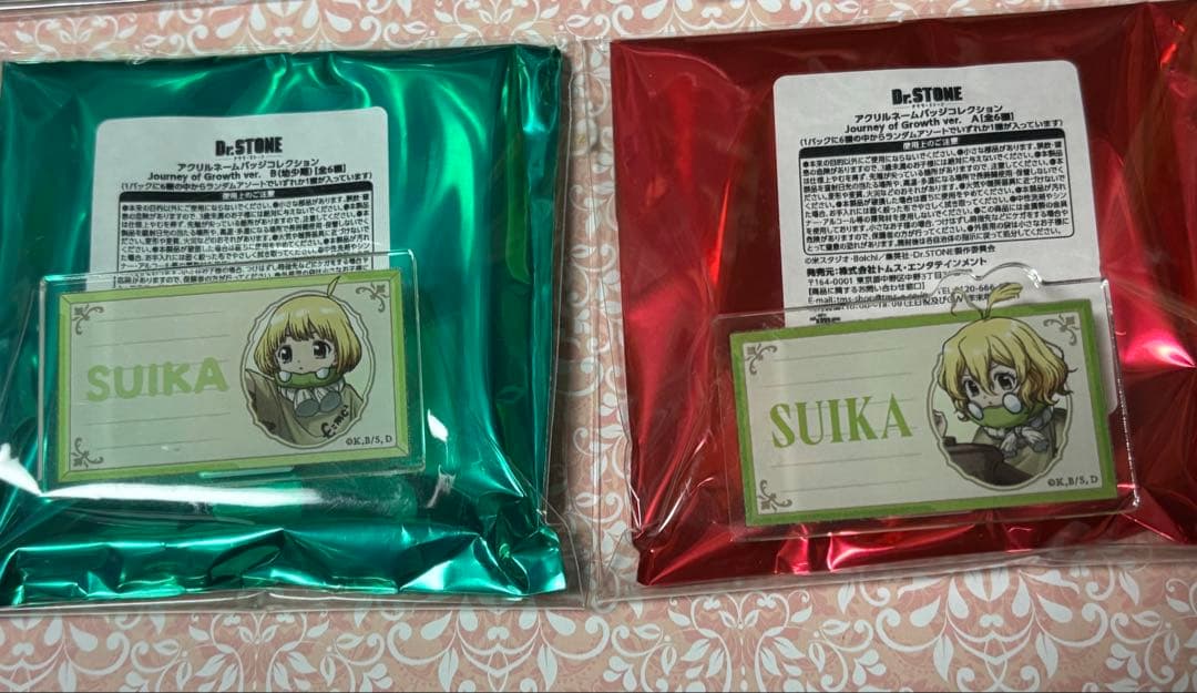 Dr.STONE トムス　ロフト　スイカ　缶バッジ　カード　セット