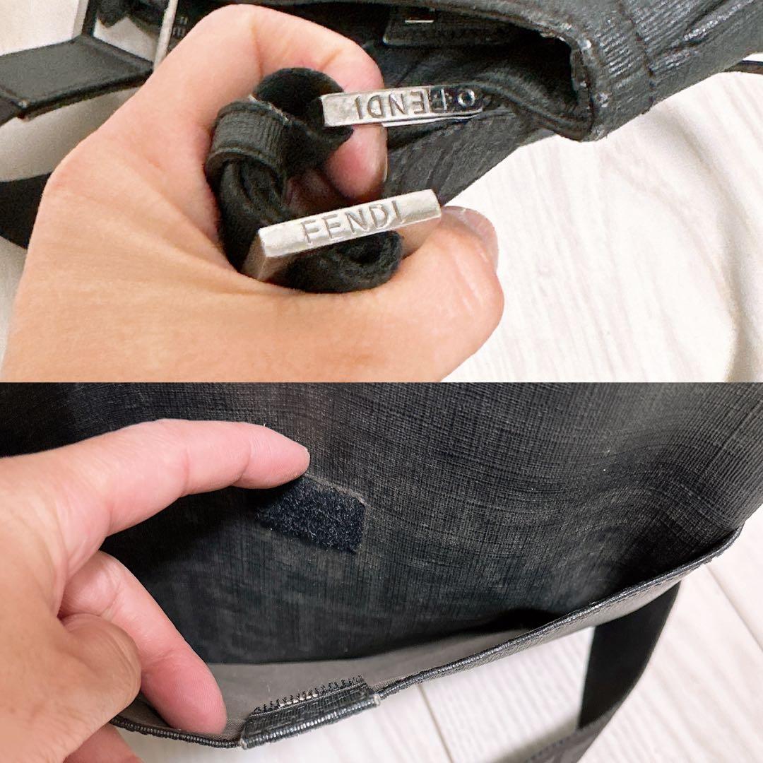 『格安』FENDI(フェンディ)ショルダーバッグ PVC ズッカ柄