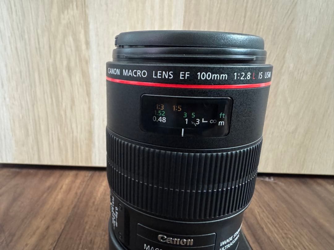 美品 EF 100mm F2.8L MACRO IS USM + オマケ