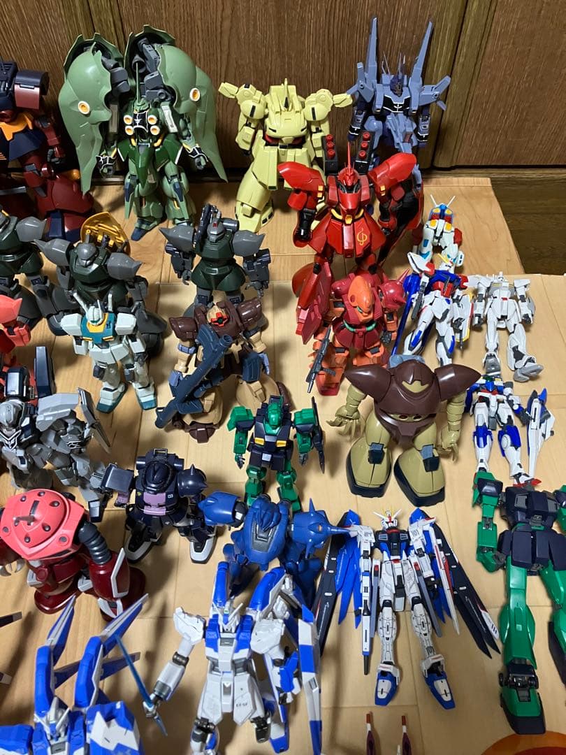 ジャンク　ガンプラ　完成品　まとめ売り　hguc mg プラモデル　ガンダム