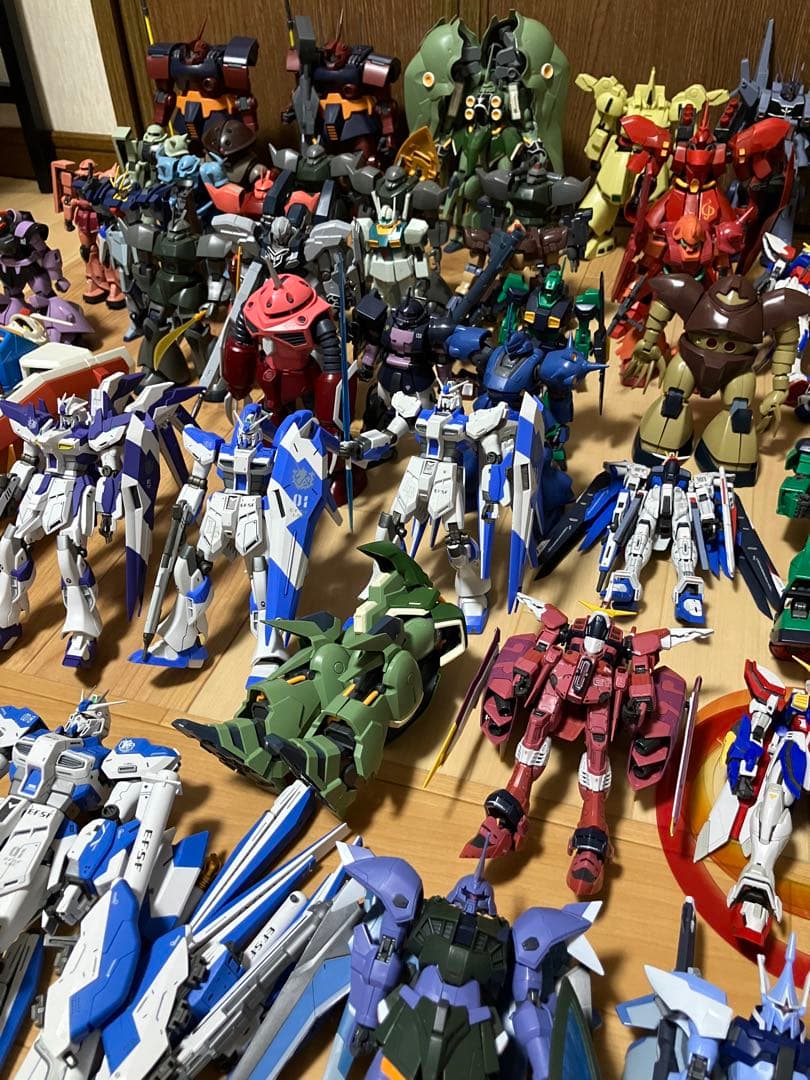 ジャンク　ガンプラ　完成品　まとめ売り　hguc mg プラモデル　ガンダム