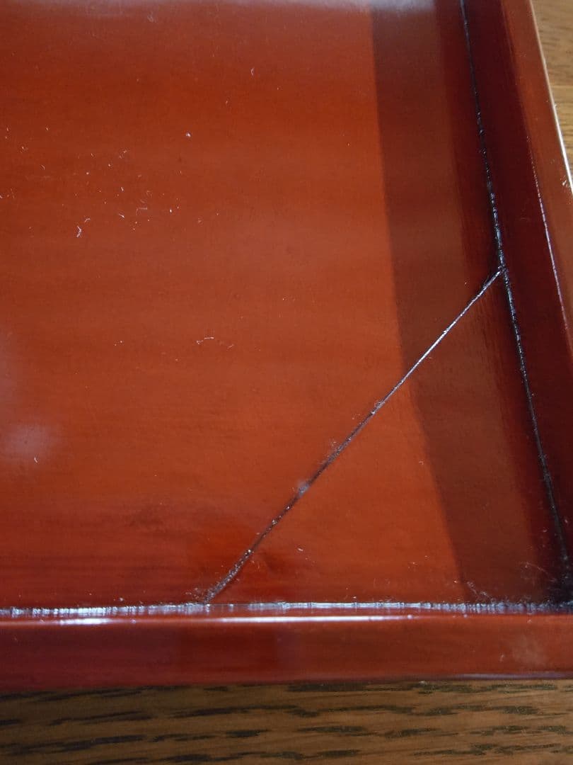 後藤塗盆　33㎝