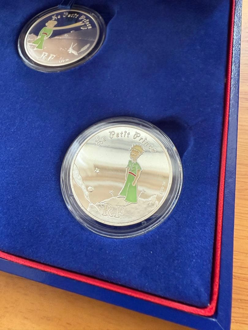 n*a様 星の王子様　60周年記念　プルーフ銀貨３種セット　星の王子さま　