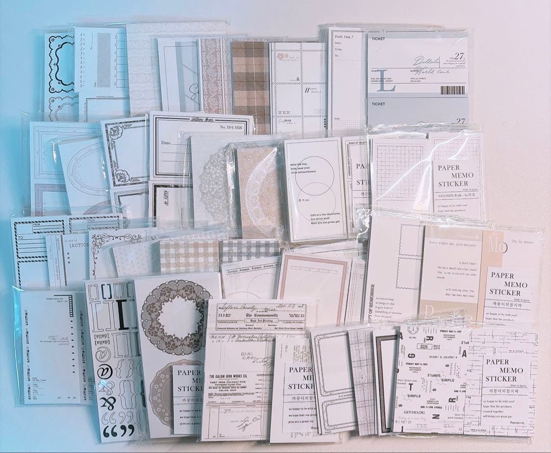 ggaggong、dalla他メモ150点以上、デザペ35点以上まとめ売り