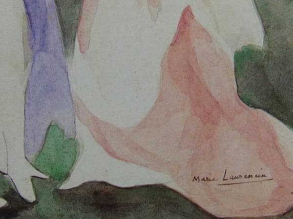 Marie Laurencin、LA PRINCESSE、海外版超希少レゾネより