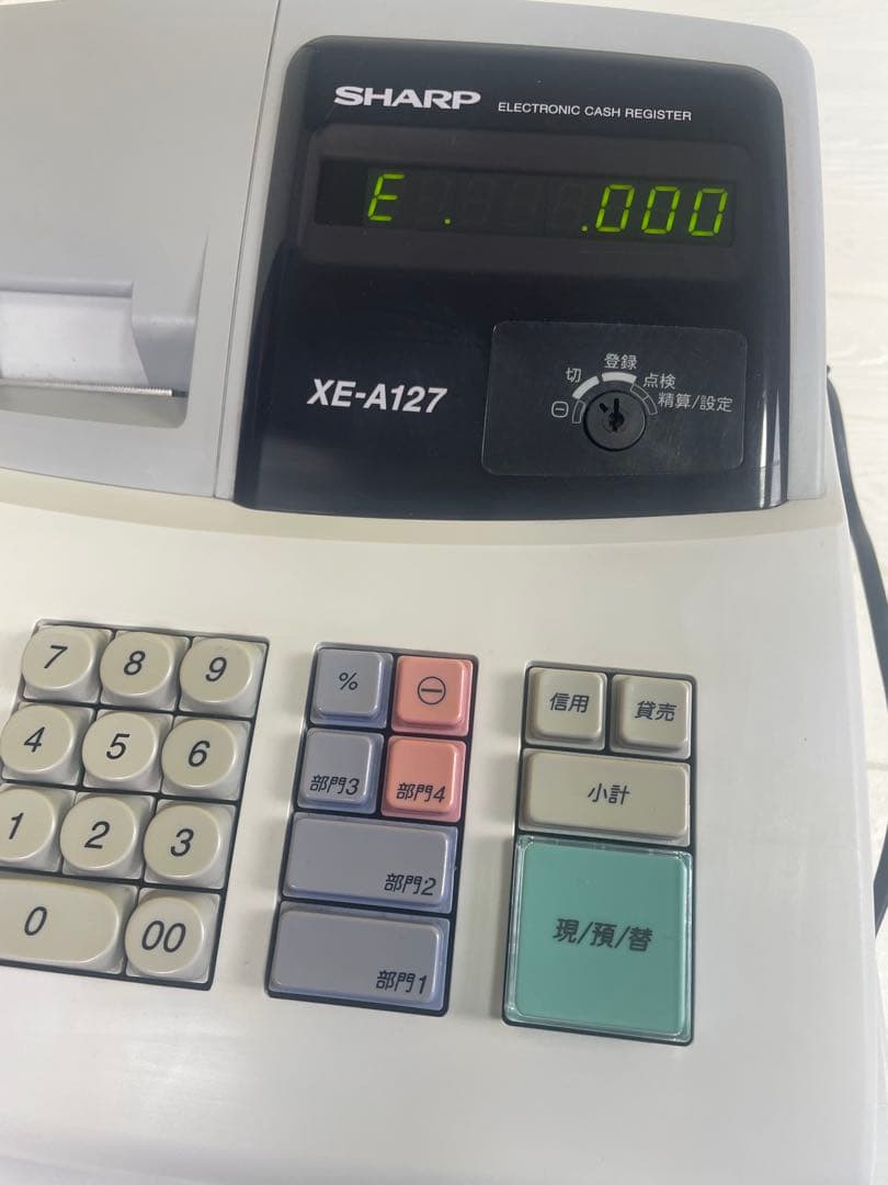 SHARP 電子レジスタ XE-A127-H