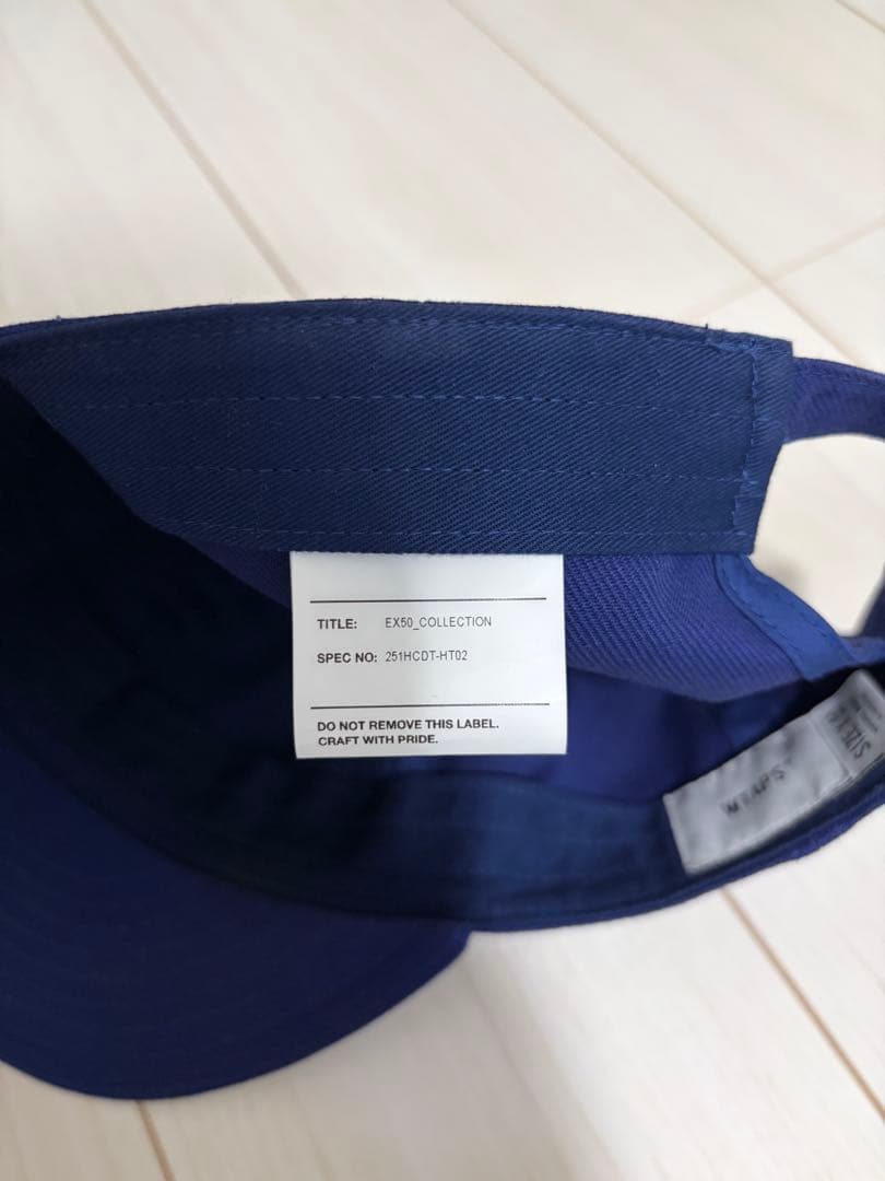 帽子 WTAPS CAP COTTON TWILL BLUE