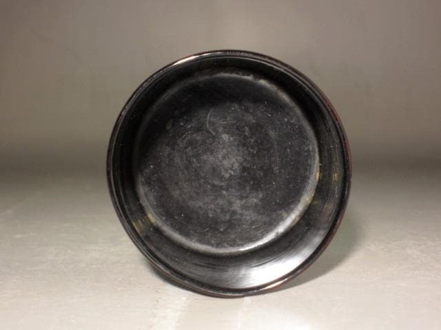 千家十職　中村宗哲　碁笥棗　鵬雲斎花押の逸品　r267