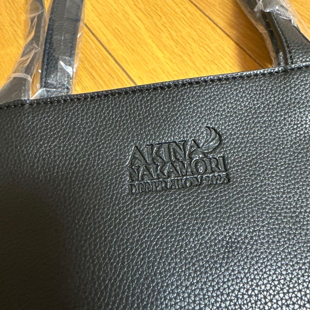 中森明菜ディナーショー2025ノベルティ ブラックトートバッグ