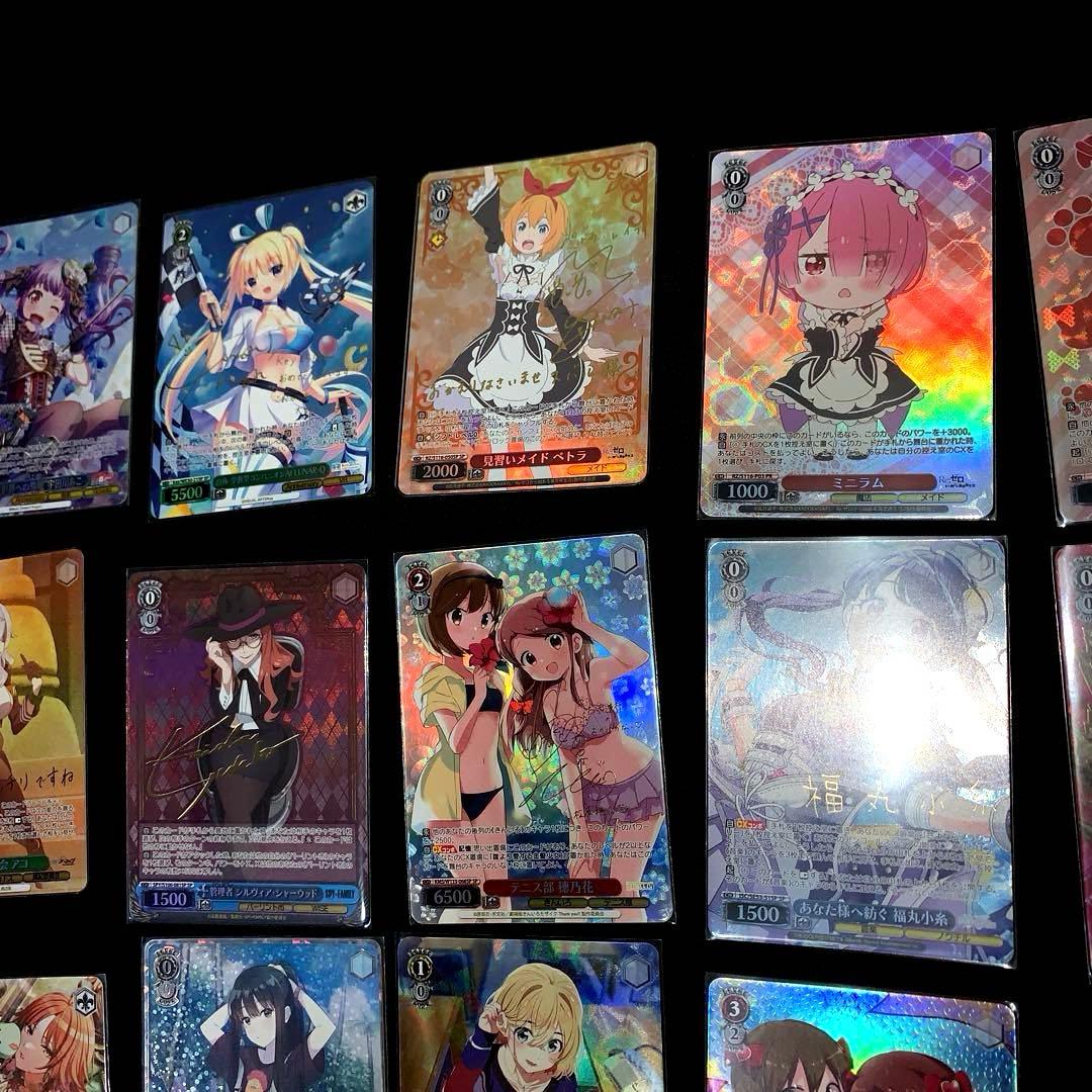 ヴァイスシュヴァルツ　SP サイン　まとめ売り