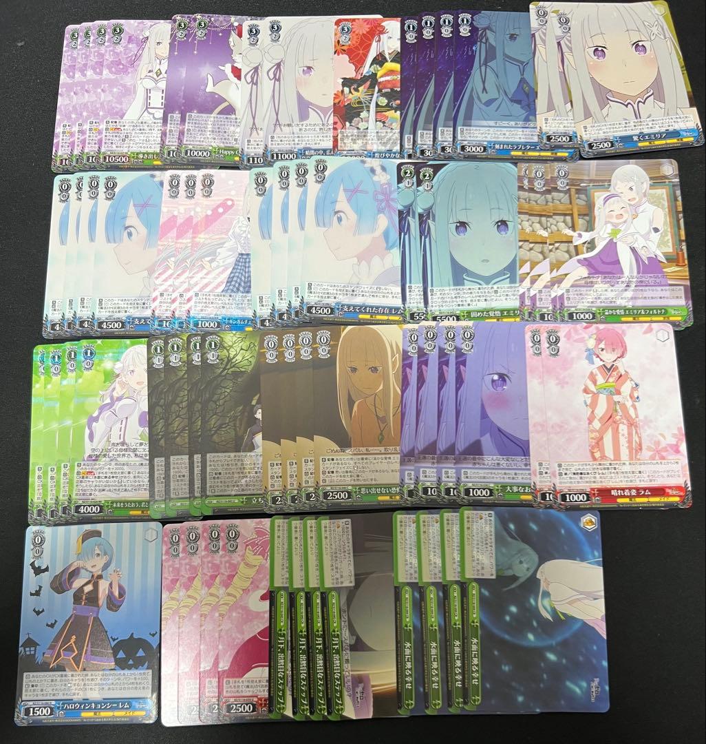 リゼロ8門デッキ　8宝等予備パーツ付き