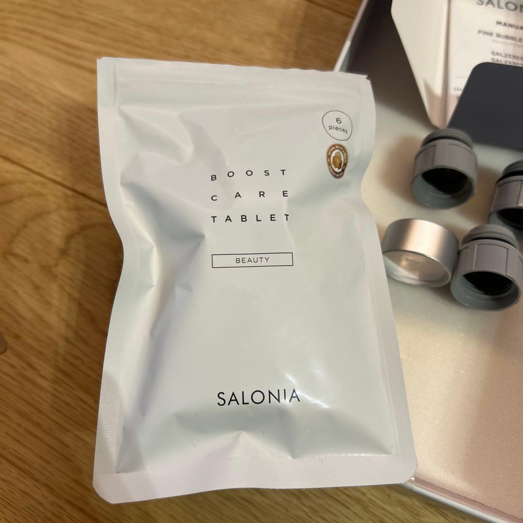 1回のみ使用＊SALONIA ファインバブル シャワーヘッド シルバー