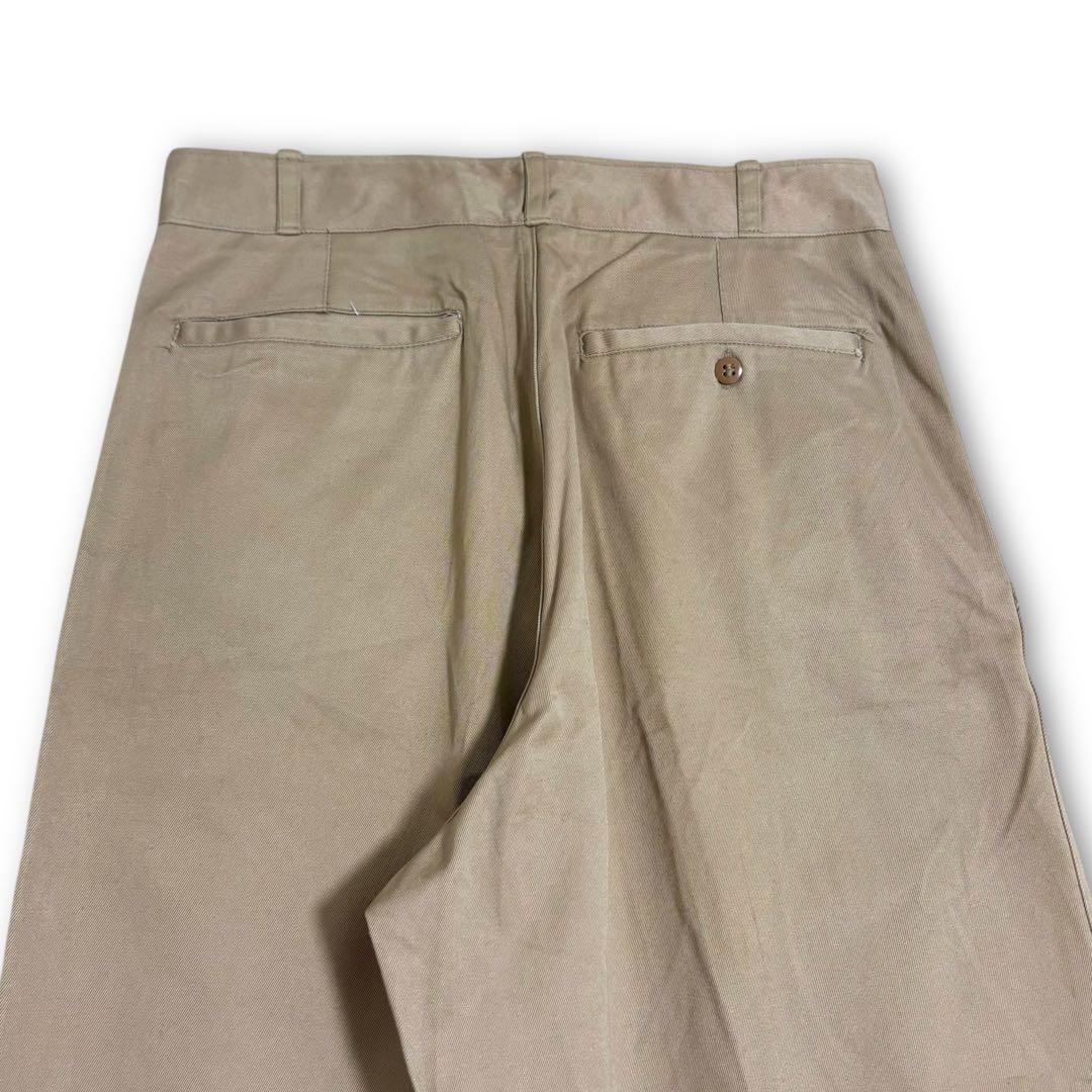 40s 50s US ARMY 尿素ボタン チノ トラウザー パンツ