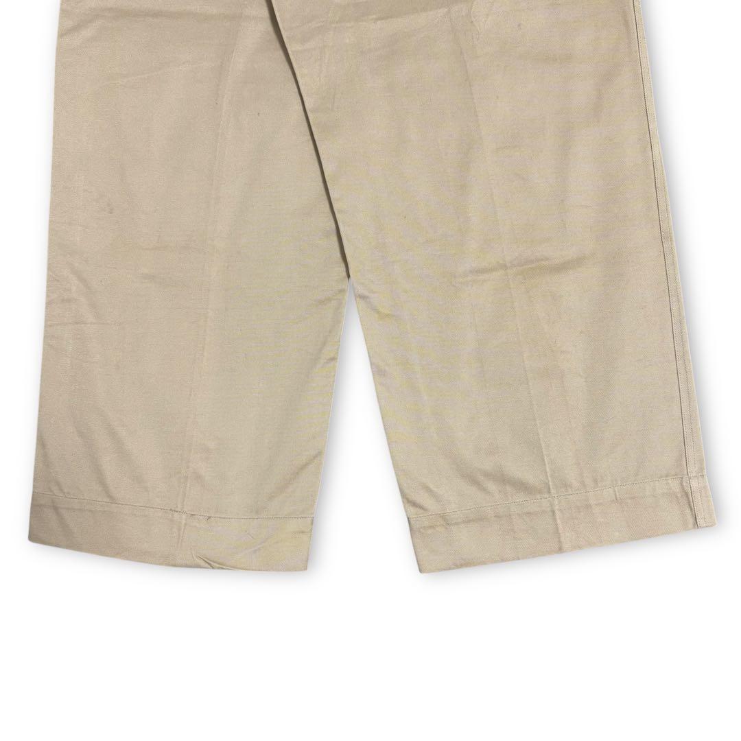 40s 50s US ARMY 尿素ボタン チノ トラウザー パンツ