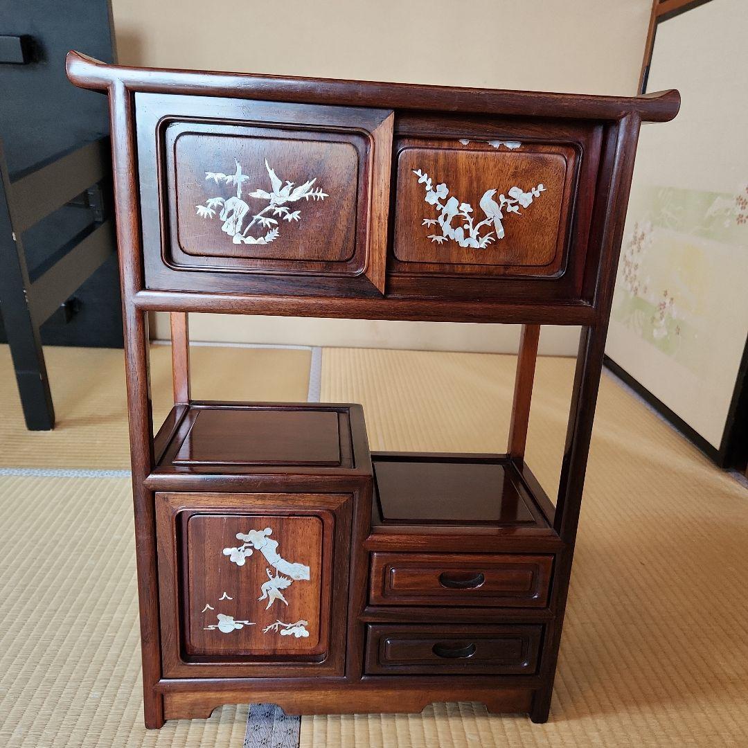 茶箪笥 飾り棚 和家具 アンティーク