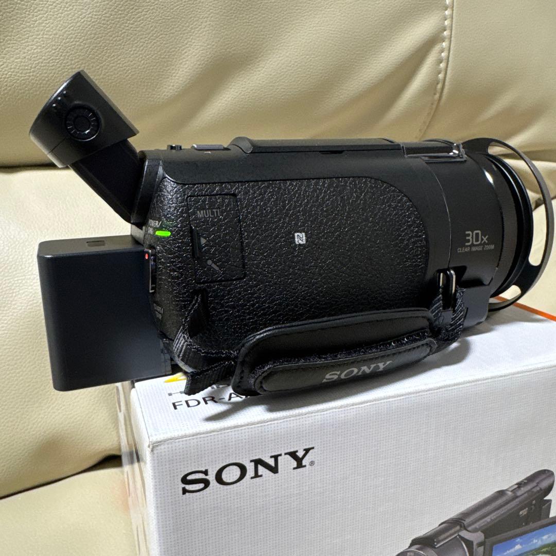 【と】SONY FDR-AX60 4K ハンディカム ビデオカメラ 本体