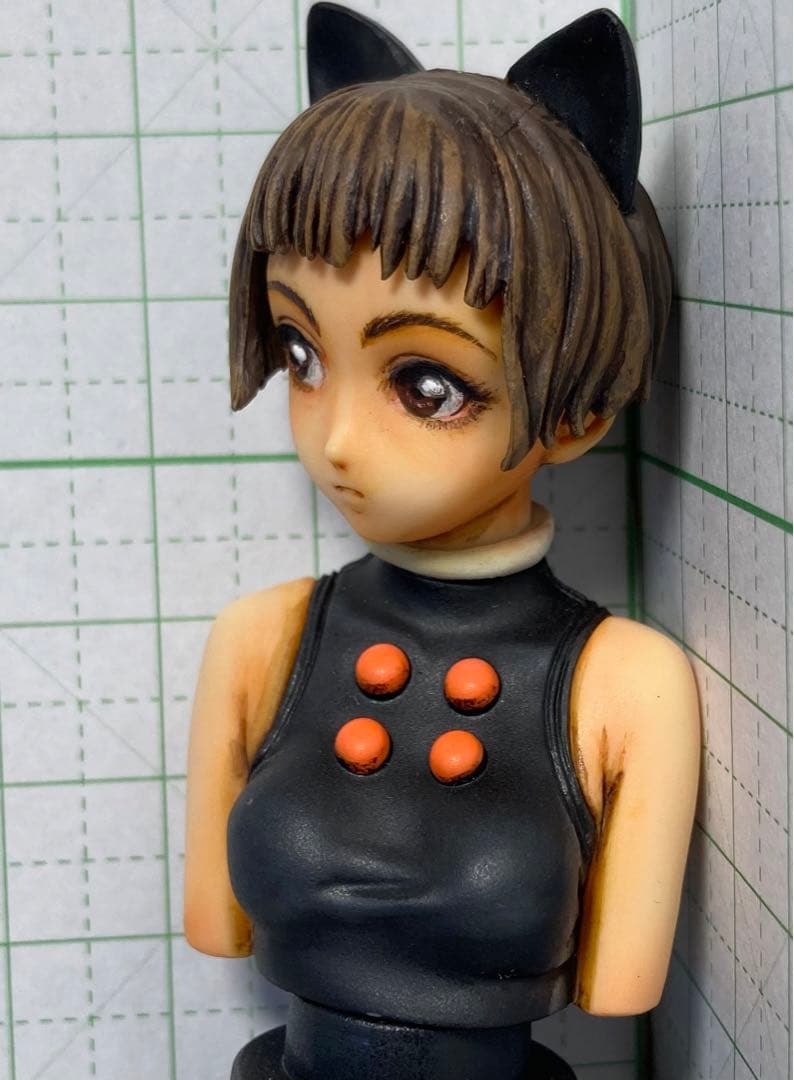 村田蓮爾 リペイント フィギュア pse ソリッド ネコミミ 胸像 robot