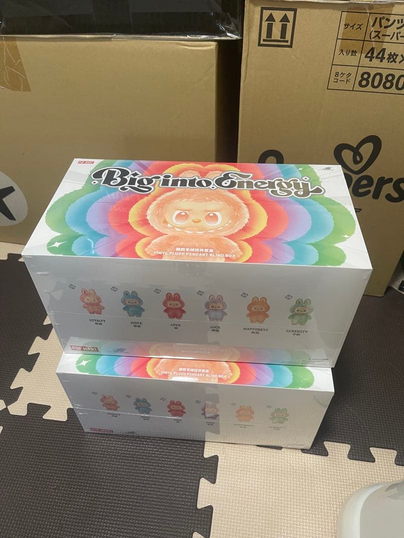【正規品】Labubu Big into Energy 未開封アソート2ボックス