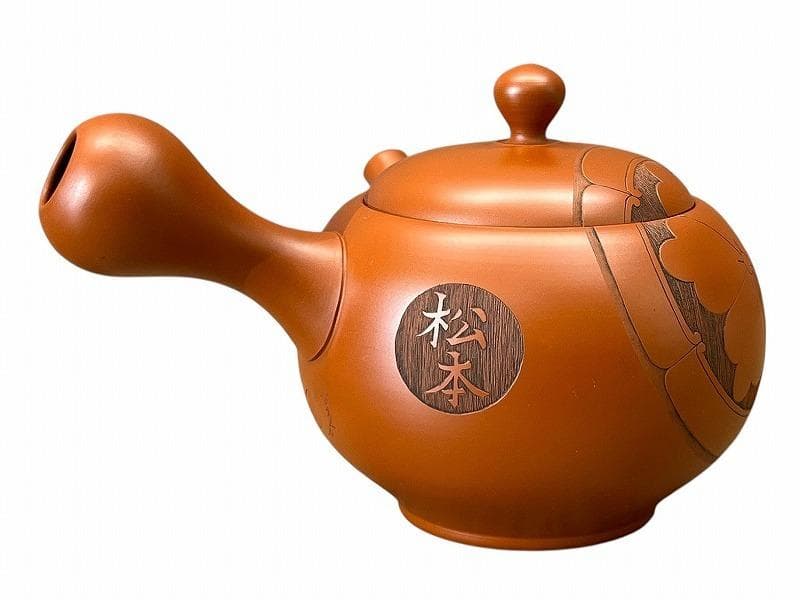 旧家蔵出 新品 常滑焼 吉川雪堂 吉川壺堂 合作 朱泥 急須 茶器 真作保証 ①