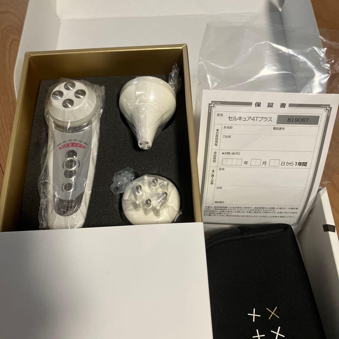 セルキュア4Tプラス　国内正規品　美顔器　シリアルナンバーありベレガ