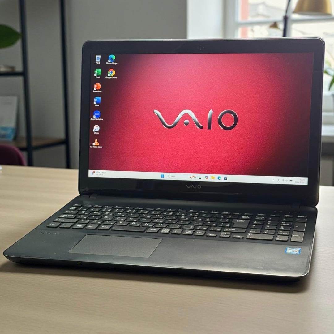 準美品 VAIOノートパソコン i5 新品SSD 性能テストA Office