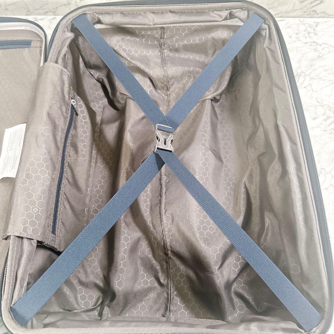 サムソナイト フリーフォーム 拡張可能 スピナー ネイビー 機内 TSAロック